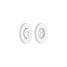 DDF1981RC-1 FERODO Тормозной диск