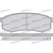 AC058749D AC Delco Комплект тормозных колодок, дисковый тормоз