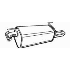 22524 WALKER Глушитель выхлопных газов конечный