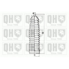 QG1410 QUINTON HAZELL Комплект пылника, рулевое управление