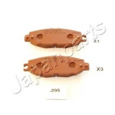 PP-295AF JAPANPARTS Комплект тормозных колодок, дисковый тормоз