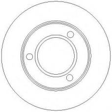 AC2020D AC Delco Тормозной диск