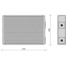 350218294000 MAGNETI MARELLI Теплообменник, отопление салона