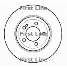 FBD582 FIRST LINE Тормозной диск