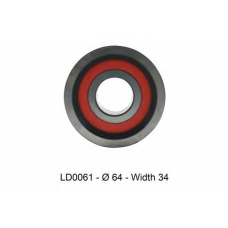 LD0061 TRW Натяжной ролик, ремень грм