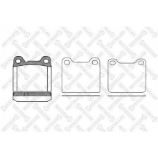 268 010-SX STELLOX Комплект тормозных колодок, дисковый тормоз