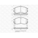 363702160777 MAGNETI MARELLI Комплект тормозных колодок, дисковый тормоз
