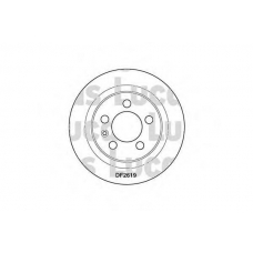 DF2619 TRW Тормозной диск