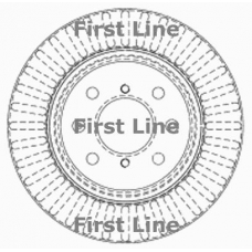FBD1566 FIRST LINE Тормозной диск