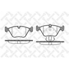 281 025B-SX STELLOX Комплект тормозных колодок, дисковый тормоз