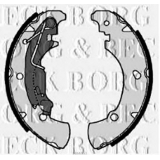 BBS6352 BORG & BECK Комплект тормозных колодок