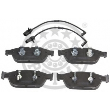 12552 OPTIMAL Комплект тормозных колодок, дисковый тормоз