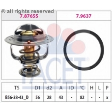 7.8843 FACET Термостат, охлаждающая жидкость