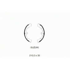 6.104 PEX Комплект тормозных колодок