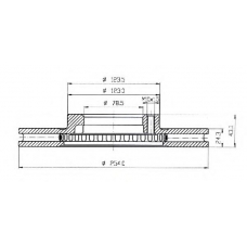 BSF4583 QUINTON HAZELL Тормозной диск