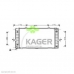 31-1161 KAGER Радиатор, охлаждение двигателя