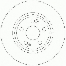 D2105 ROULUNDS Тормозной диск
