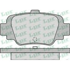 05P874 LPR Комплект тормозных колодок, дисковый тормоз