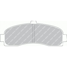 FDB859 FERODO Комплект тормозных колодок, дисковый тормоз