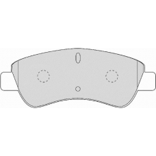 FD6874N NECTO Комплект тормозных колодок, дисковый тормоз