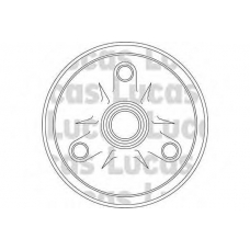 DB4122 TRW Тормозной барабан