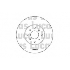 DF1812 TRW Тормозной диск