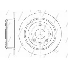 D331O02 NPS Тормозной диск
