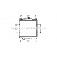 SZ2018 Prasco Радиатор, охлаждение двигателя