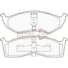 ADB3850 COMLINE Комплект тормозных колодок, дисковый тормоз