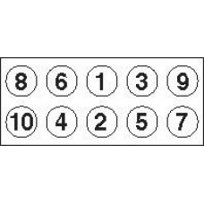 22-71018B GOETZE Комплект болтов головки цилидра