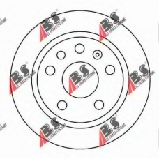 16262 ABS Тормозной диск
