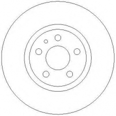 AC2221D AC Delco Тормозной диск