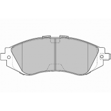 FD6819N NECTO Комплект тормозных колодок, дисковый тормоз
