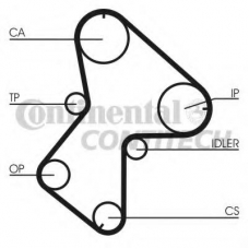 CT940 CONTITECH Ремень ГРМ