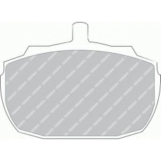 FDB832 FERODO Комплект тормозных колодок, дисковый тормоз