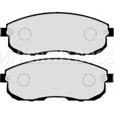 J3601097 NIPPARTS Комплект тормозных колодок, дисковый тормоз