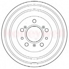 329008B BENDIX Тормозной барабан