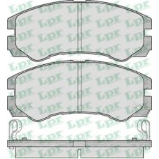 05P565 LPR Комплект тормозных колодок, дисковый тормоз