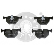 10101 OPTIMAL Комплект тормозных колодок, дисковый тормоз