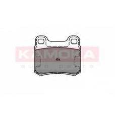 JQ1011958 KAMOKA Комплект тормозных колодок, дисковый тормоз