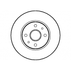 NBD624 NATIONAL Тормозной диск
