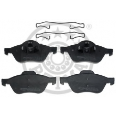 12503 OPTIMAL Комплект тормозных колодок, дисковый тормоз