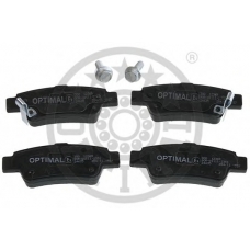 12369 OPTIMAL Комплект тормозных колодок, дисковый тормоз