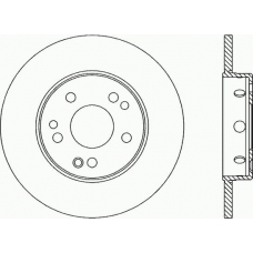 BDA1294.10 OPEN PARTS Тормозной диск