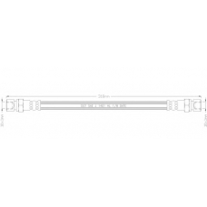 1279 REMKAFLEX Тормозной шланг