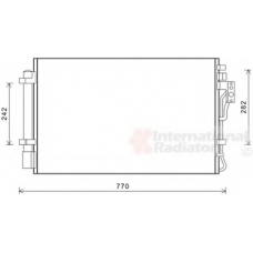 83005157 VAN WEZEL Конденсатор, кондиционер