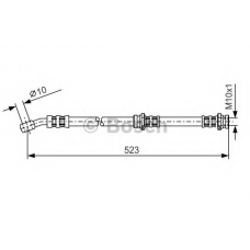 1 987 481 099 BOSCH Тормозной шланг