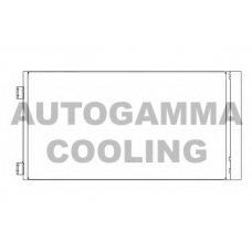 105865 AUTOGAMMA Конденсатор, кондиционер