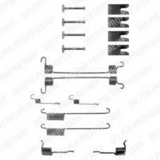 LY1227 DELPHI Комплектующие, тормозная колодка