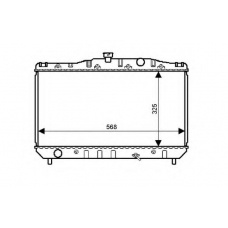 QER2330 QUINTON HAZELL Радиатор, охлаждение двигателя